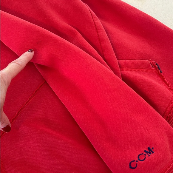 CCM Vintage Hockey Hoodie New York Rangers NHL Men’s Distressed Large - Picture 11 of 12